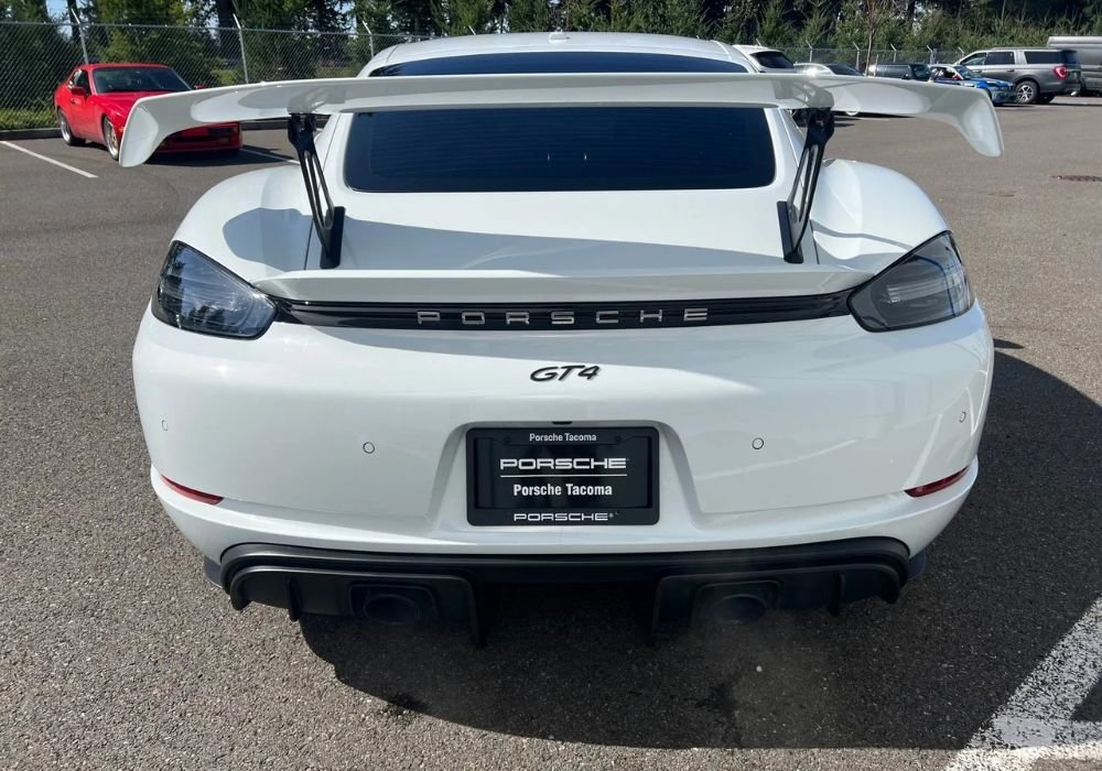 Cayman GT4 Rear Wing | Triumphant Luxury